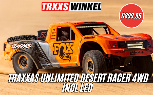 Traxxas Unlimited Desert Racer 4WD incl LED